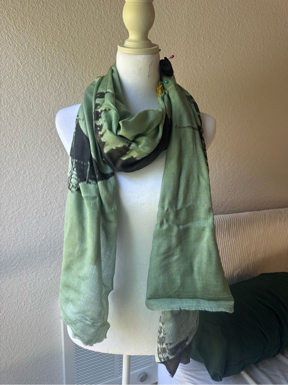 London print scarf